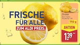 Aktuelles Zitronen Angebot bei ALDI Nord in Wuppertal ab 1,39 €