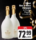 Blanc de Blancs Champagne Angebote von Ruinart bei E center Weiden für 72,99 €