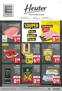 EDEKA Prospekt der KW 40 "Aktuelle Angebote" Aktueller EDEKA Prospekt "Aktuelle Angebote" Seite 1 von 26 Seiten