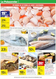 Prix et réduction Huîtres dans le prospectus Carrefour en cours Offre Huîtres dans le catalogue Carrefour du moment à la page 16