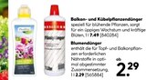 Balkon- und Kübelpflanzendünger bei BayWa Bau- und Gartenmärkte im Prospekt "" für 2,29 €