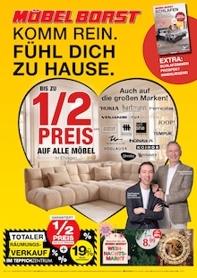 Möbel Borst Prospekt KOMM REIN. FÜHL DICH ZUHAUSE. mit  Seiten in Ehingen (Donau) und Umgebung