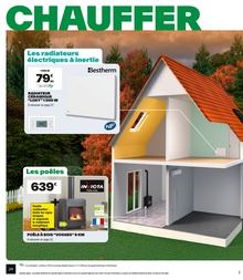 Prix et réduction Poêle dans le prospectus Brico Dépôt en cours Offre Poêle dans le catalogue Brico Dépôt du moment à la page 24