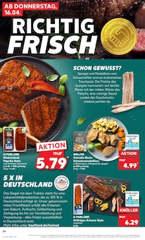 Grillfleisch im Kaufland Prospekt "Aktuelle Angebote" mit 56 Seiten (Heilbronn)