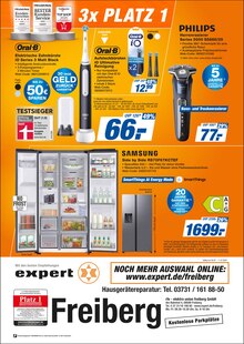 Kühlschrank im aktuellen expert Prospekt (Freiberg) Kühlschrank im expert Prospekt "Top Angebote" mit 12 Seiten (Freiberg)
