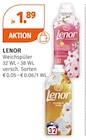 Weichspüler Angebote von Lenor bei Müller Bad Homburg für 1,89 €