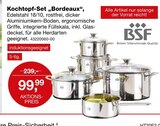 Möbel Schulenburg Cattenstedt - Kochtopf-Set „Bordeaux“ Kochtopf-Set „Bordeaux“ Angebot bei Möbel Schulenburg Cattenstedt im Prospekt ENTDECKEN SIE UNSERE KÜCHEN-MAILIGHTS