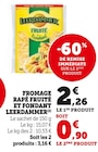 Super U Vergèze - Promo Fromage Râpé Fruité et Fondant Promo Fromage Râpé Fruité et Fondant à 0,90 € dans le catalogue Super U à Vergèze