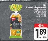 4 Sandwich Baguettes XXL Angebote von Ibis bei EDEKA Erlangen für 1,89 €