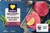 Aktuelle Thunfisch Angebote bei EDEKA in Freiburg (Breisgau) Aktuelles Herzstücke Thunfischsteaks Angebot bei EDEKA in Freiburg (Breisgau) ab 3,99 €