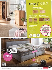 Bett im Höffner Prospekt "IMMER BESSER!" mit 28 Seiten (Hannover)