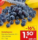 Heidelbeeren von  im aktuellen Netto Marken-Discount Prospekt für 1,50 €