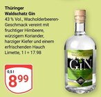 Thüringer Waldschatz Gin Angebote bei GLOBUS Gera für 8,99 €