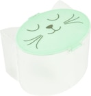 dm-drogerie markt Delmenhorst - Pinselbecher Katze, mint (9,3x8,5x7 cm) Angebot im Prospekt Pinselbecher Katze, mint (9,3x8,5x7 cm) bei dm-drogerie markt im Delmenhorst Prospekt für 1,95 €