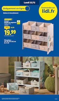 Promotion Meubles Enfant dans le prospectus Lidl, valable du 18/12/2025 au 24/12/2025 Promo Meubles Enfant dans le catalogue Lidl du moment à la page 81