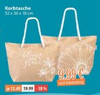 Korbtasche im V-Markt Prospekt Korbtasche von im aktuellen V-Markt Prospekt für 9,99 €