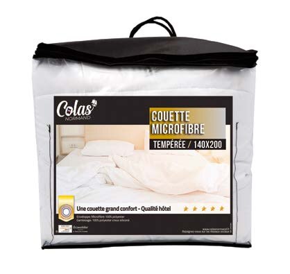 Auchan Gennevilliers - COUETTE TEMPÉRÉE Promo COUETTE TEMPÉRÉE dans le catalogue Auchan Auchan à Gennevilliers