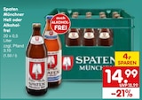 Münchener Hell im Angebot bei Netto Marken-Discount in Öhringen Münchener Hell Angebote von Spaten bei Netto Marken-Discount Öhringen für 14,99 €