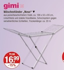 Wäscheständer "Nova" von gimi im aktuellen V-Markt Prospekt für 16,99 €