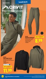 Offre Sweat Homme dans le catalogue Lidl du moment à la page 80