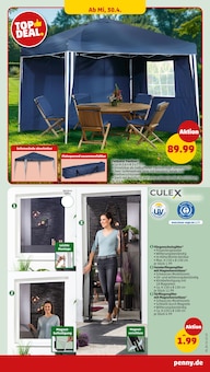 Zelt im Penny Prospekt "Wer günstig will, muss Penny." mit 45 Seiten (Rostock)