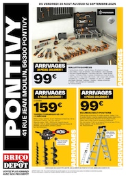 Brico Dépôt Catalogue "PONTIVY", 4 pages, Gausson,  30/08/2024 - 12/09/2024