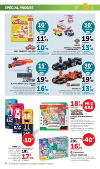 Promotion Coffret Pokémon dans le prospectus Hyper U, valable du 24/03/2026 au 06/04/2026 Promo Coffret Pokémon dans le catalogue Hyper U du moment à la page 22