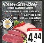 Amerikan Beef: Roastbeef oder Rumpsteak Angebote bei E center Borken für 4,44 €