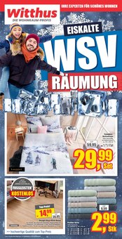 Bettwäsche im Witthus Heimtex-Fachmarkt GmbH Prospekt "EISKALTE WSV RÄUMUNG." mit 10 Seiten (Oldenburg)
