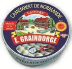 Camembert de normandie au lait cru AOP - E. GRAINDORGE dans le catalogue Super U
