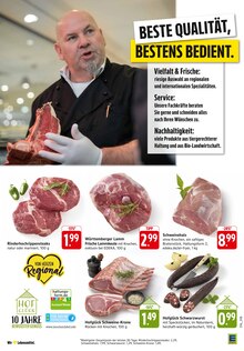 Rindfleisch im aktuellen E center Prospekt (Ulm) Rindfleisch im E center Prospekt "Aktuelle Angebote" mit 54 Seiten (Ulm)