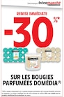 Promo -30% remise immédiate sur les bougies PARFUMÉES DOMÉDIA à  dans le catalogue Intermarché Hyper à La Gorgue