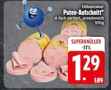 Aktuelles Puten-Aufschnitt Angebot bei EDEKA in Regensburg ab 1,29 €