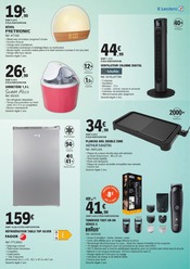 Réfrigérateur en promo dans le catalogue E.Leclerc à la page 3