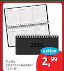 Taschenkalender von Stylex für 2,99 € bei budni im Angebot Taschenkalender von Stylex im aktuellen budni Prospekt
