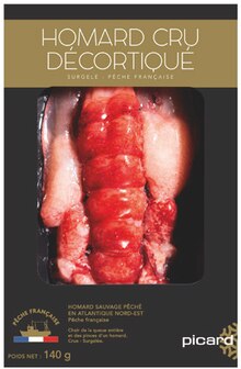 Picard Buc - Homard cru décortiqué Promo Homard cru décortiqué dans le catalogue Picard "Le fabuleux Noël Picard" à Buc