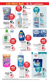 Promos WC dans le catalogue "LES PRIX BAS de la beauté" de Hyper U WC en promo dans le catalogue Hyper U à la page 55