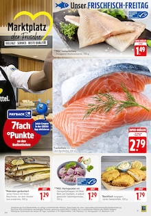 Lachs im EDEKA Prospekt "Aktuelle Angebote" mit 50 Seiten (Reutlingen)