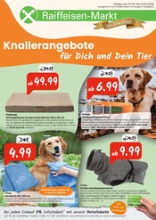 Aktueller Raiffeisen Rhein-Ahr-Eifel Handelsgesellschaft mbH Prospekt mit Tierfutter, "Knallerangebote für Dich und Dein Tier", Seite 1