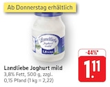 Aktuelles Joghurt mild Angebot bei EDEKA in Ulm ab 1,11 €