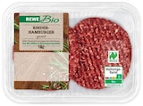 Fertiggerichte im REWE Prospekt Rinder-Hamburger von REWE Bio im aktuellen REWE Prospekt für 4,69 €