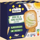Biscottes Sans Sel, Sans Sucres Ajoutés - Pasquier en promo chez Intermarché Hyper Biscottes Sans Sel, Sans Sucres Ajoutés - Pasquier dans le catalogue Intermarché Hyper