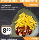 Wechselnde Tagesgerichte im Angebot bei GLOBUS in Rostock Wechselnde Tagesgerichte Angebote von Junge Küche bei GLOBUS Rostock für 8,50 €