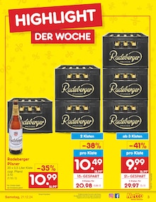 Bier im Netto Marken-Discount Prospekt "Aktuelle Angebote" mit 56 Seiten (Wismar)