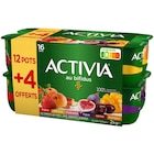 Yaourts Fruits - ACTIVIA - Carrefour Yaourts Fruits - ACTIVIA à 4,99 € dans le catalogue Carrefour