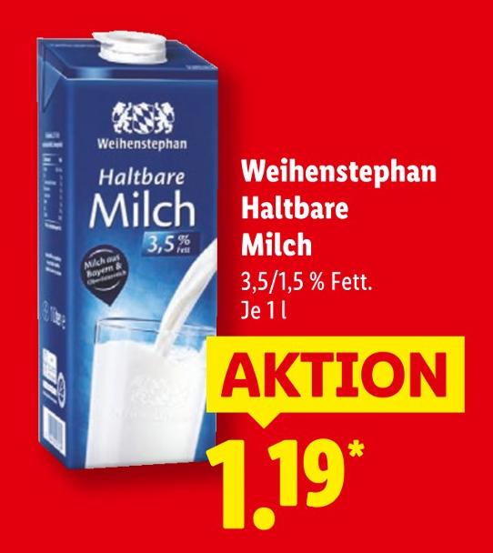 Haltbare Milch