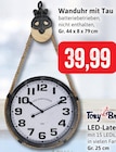 Aktuelles Wanduhr mit Tau Angebot bei Kaufhaus Stolz in Kiel ab 39,99 €