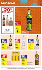 Promos Whisky dans le catalogue "LE MOIS DES SUPPORTERS" de Carrefour Market Whisky en promo dans le catalogue Carrefour Market à la page 41