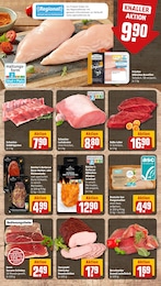 Schweinefleisch Angebot & Preis im aktuellen REWE Prospekt Schweinefleisch Angebot im aktuellen REWE Prospekt auf Seite 8