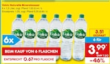 Aktuelles Naturelle Mineralwasser Angebot bei Netto Marken-Discount in Aalen ab 1,25 €